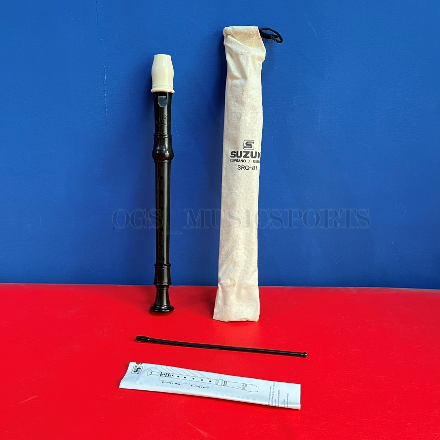 Jual SULING FLUTE RECORDER SUZUKI SRG-81 SOPRANO GERMAN | Shopee Indonesia