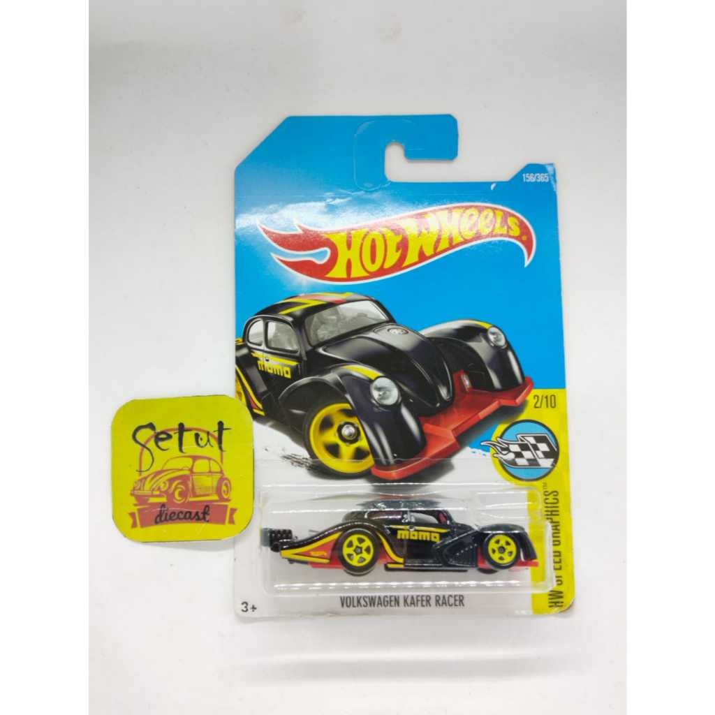Jual HOT WHEELS HOTWHEELS MOMO VOLKSWAGEN KAFER RACER HITAM BLACK ...