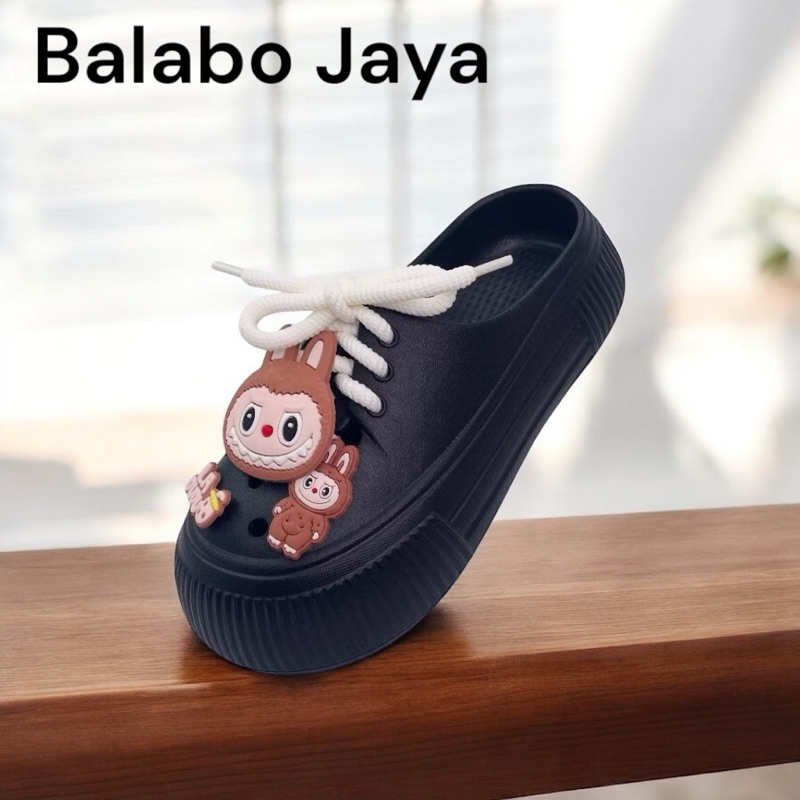 Jual Sandal Anak Perempuan Terbaru 2025 Sandal Selop Labubu Tali Anak ...