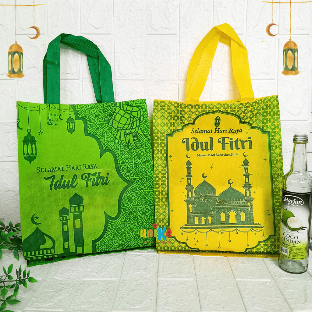Tas Idul Fitri 30x40x8 Goodie Bag Lebaran Bingkisan SEMBAKO Parcel Ramadhan