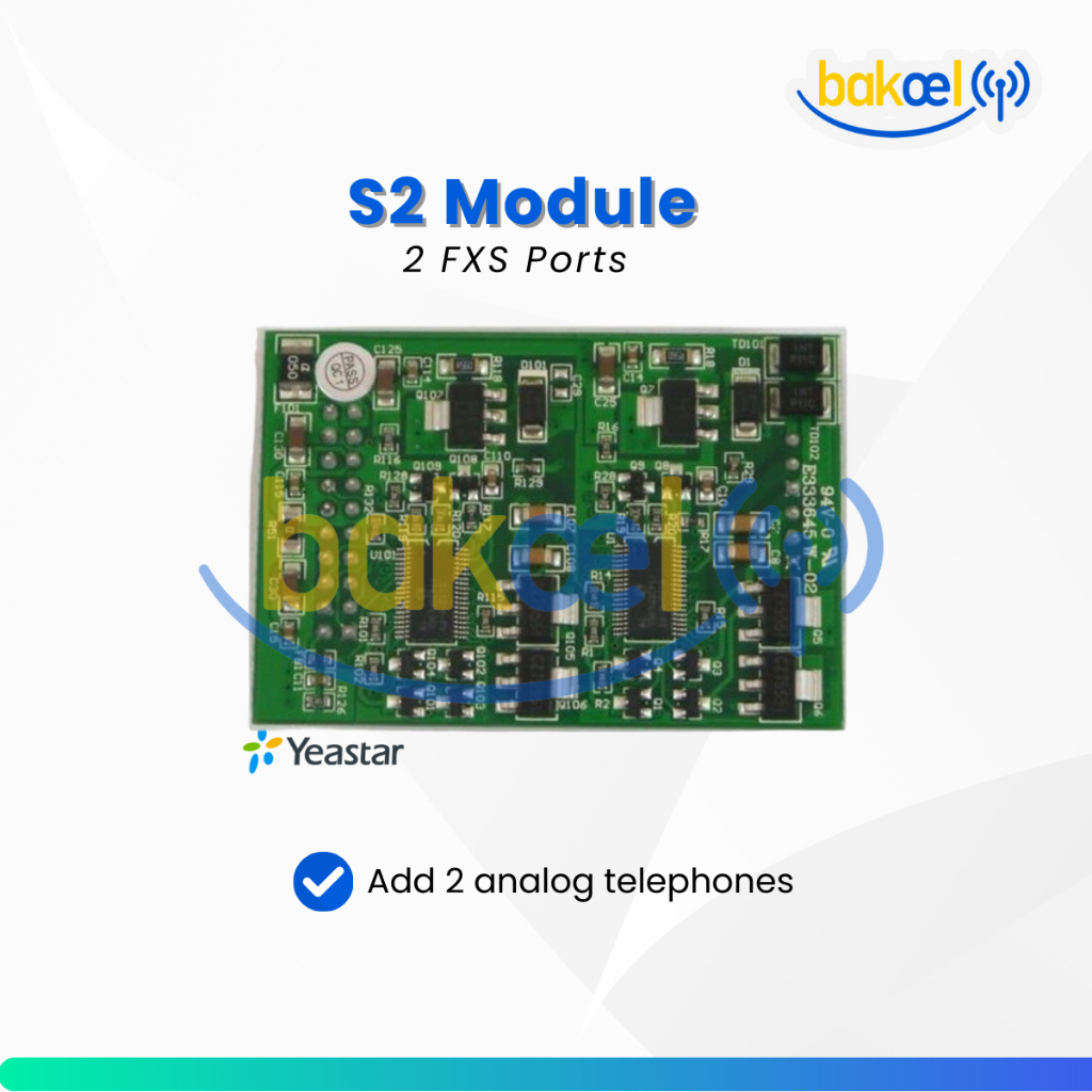 Jual YEASTAR MODULE S2 Module ( 2 FXS Ports ) | Shopee Indonesia