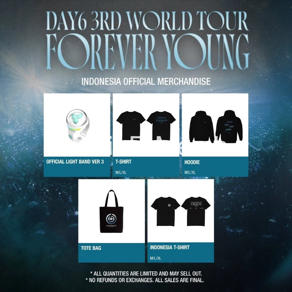 Jual DAY6 3rd World Tour <Forever Young> in Indonesia Official