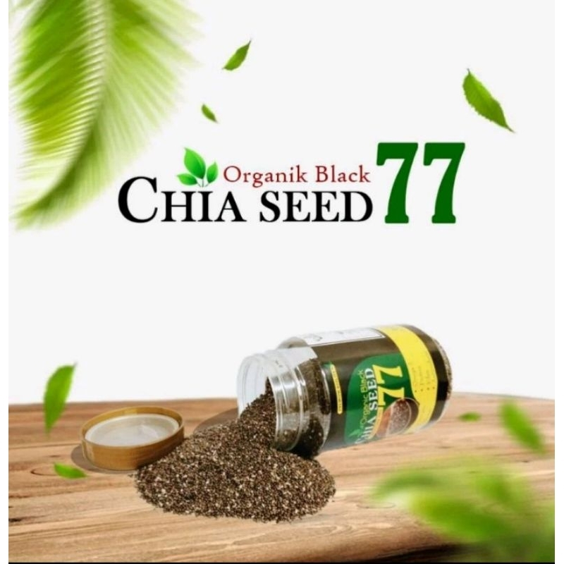 Jual ORGANIC BLACK CHIA SEED 77 200GR | Shopee Indonesia