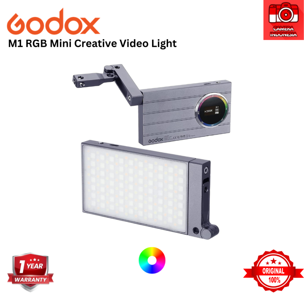 Jual Godox M1 RGB Mini Creative LED Video Light | Shopee Indonesia