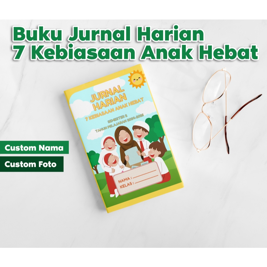 Jual Buku Jurnal Harian 7 Kebiasaan Anak Hebat | Shopee Indonesia