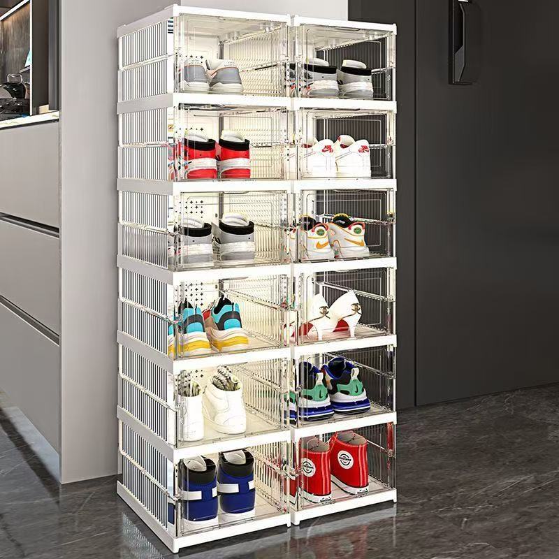 Jual Banyak Kotak Sepatu Rak Sepatu Lipat Storage Sepatu yang Dapat ...