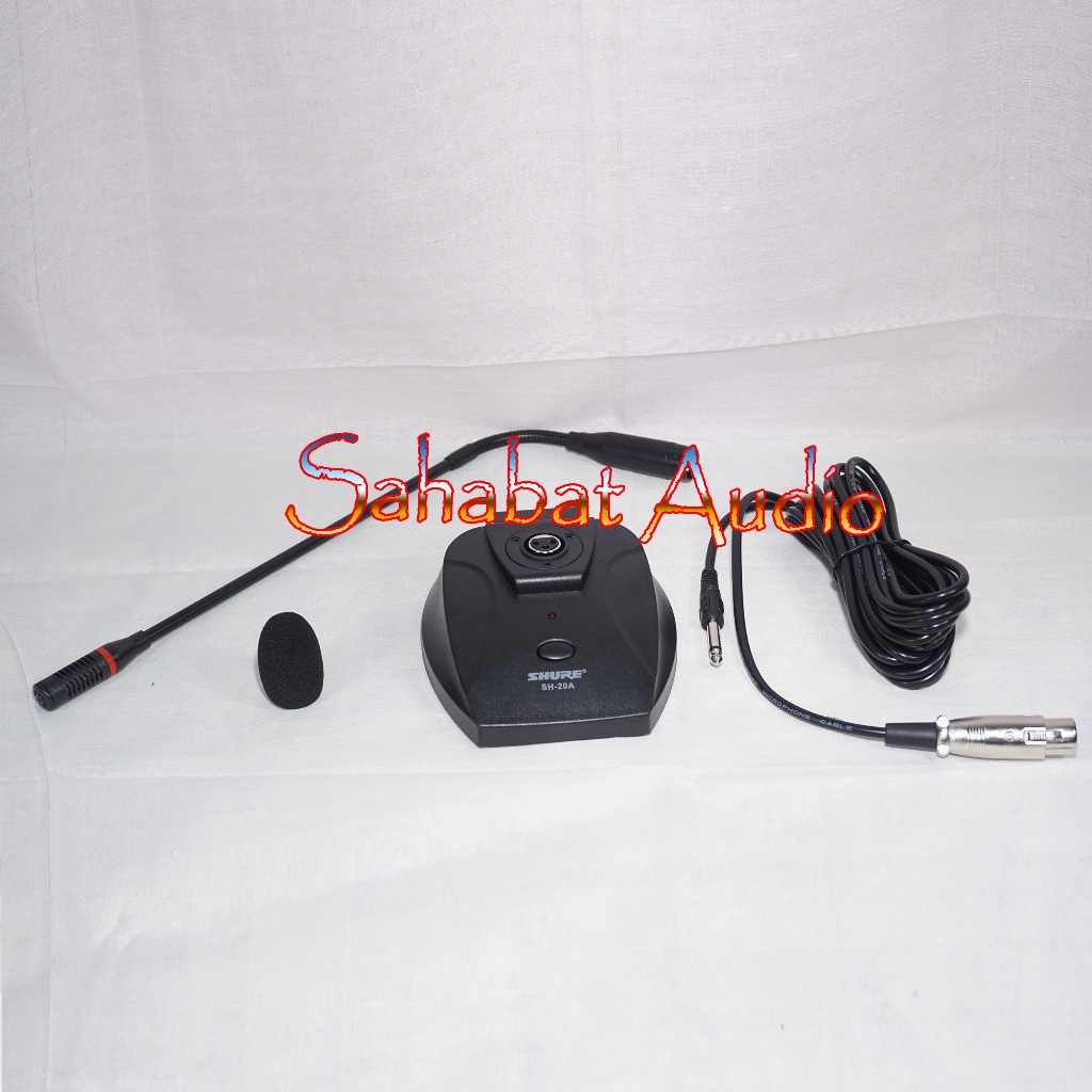 Jual Mic Podium SH 20A / Microphone Meja Condensor SH - 20A Mic Meja ...