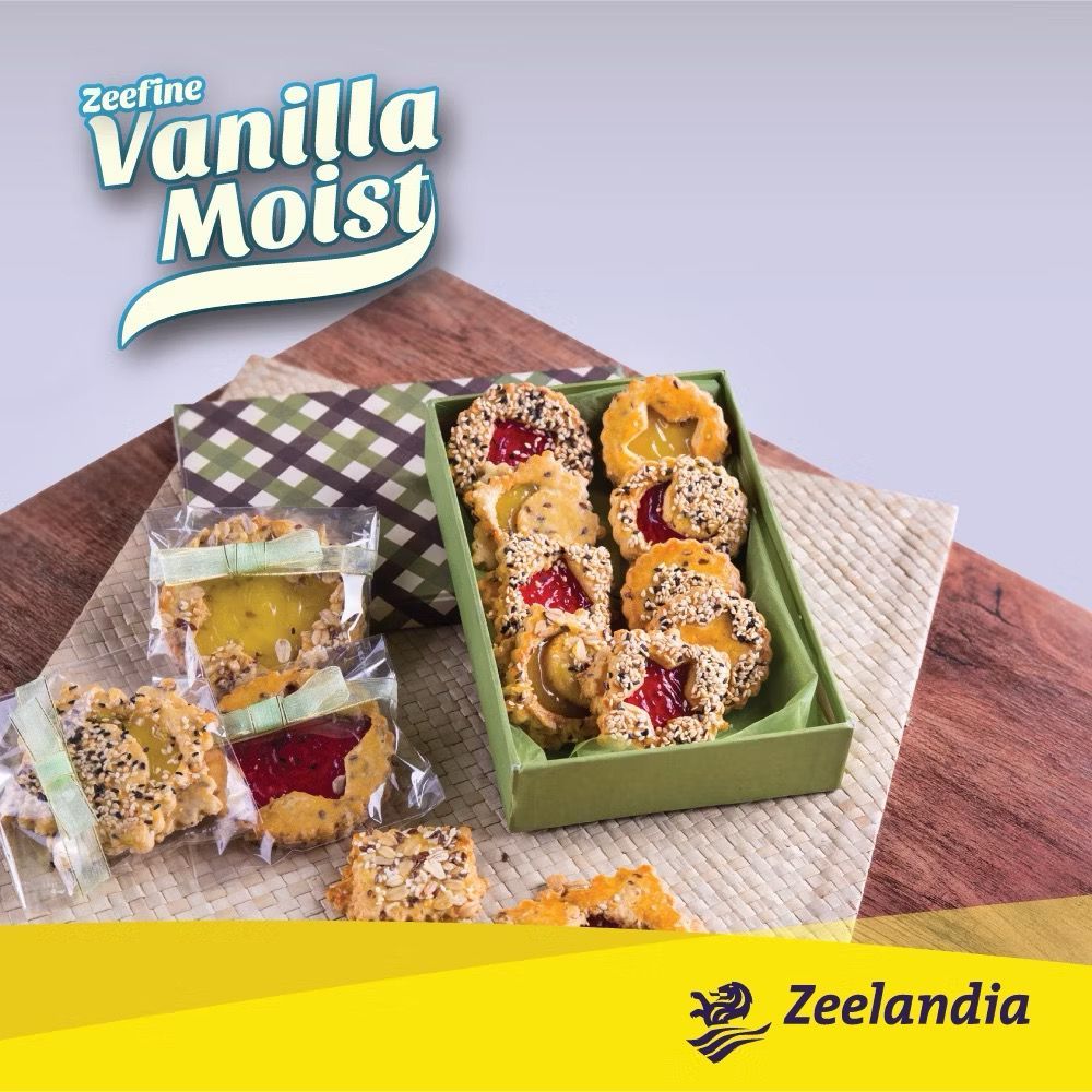 Jual ZEELANDIA VANILLA MOIST MIX 375 G/BOX | Shopee Indonesia