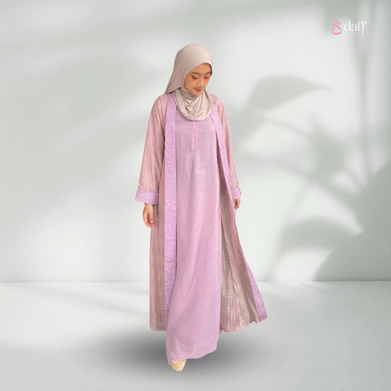 Detail Brukat Luna Abaya