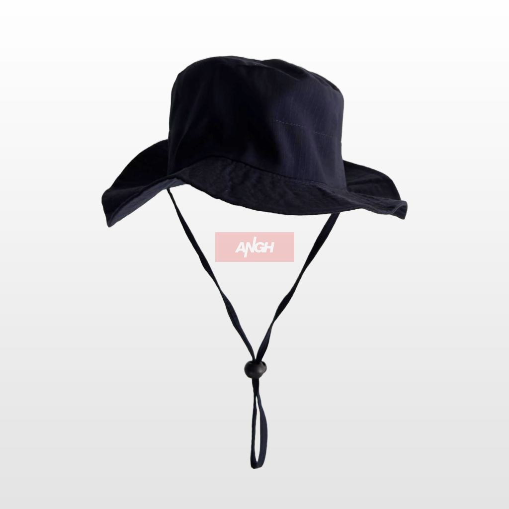 Jual ANGH - Topi Rimba Keplek Ribstok / Bucket Hat / Rimba Hat / Hiking ...