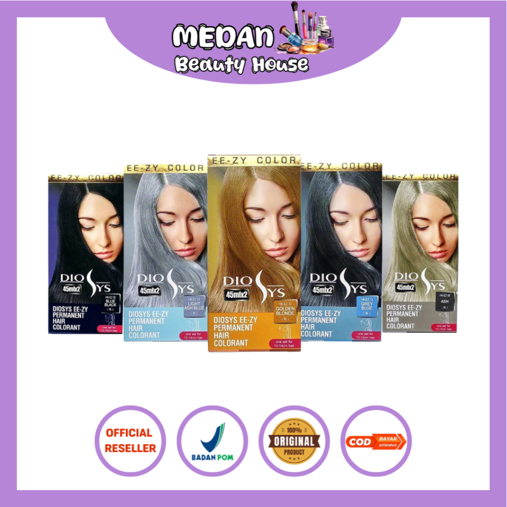 Jual DIOSYS Hair Color Permanent Cat Rambut Permanent 45ML (KECIL ...