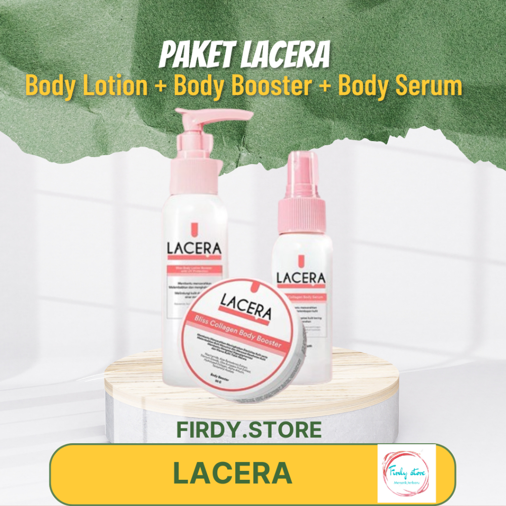 Jual Lacera Daily Bundle Bliss Body Lotion 100G X Collagen Body Booster ...