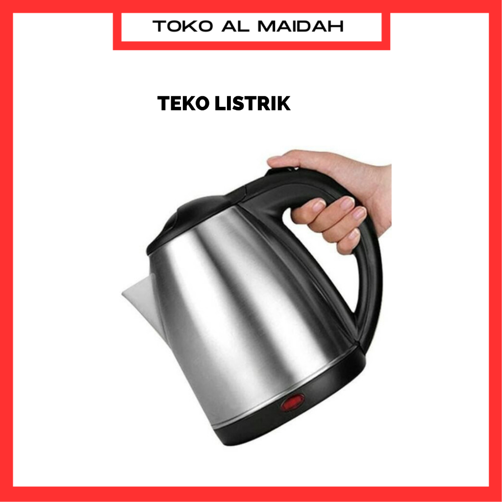 Jual Teko Listrik Ukuran 2 Liter/Teko Pemanas Air Stainles | Shopee ...