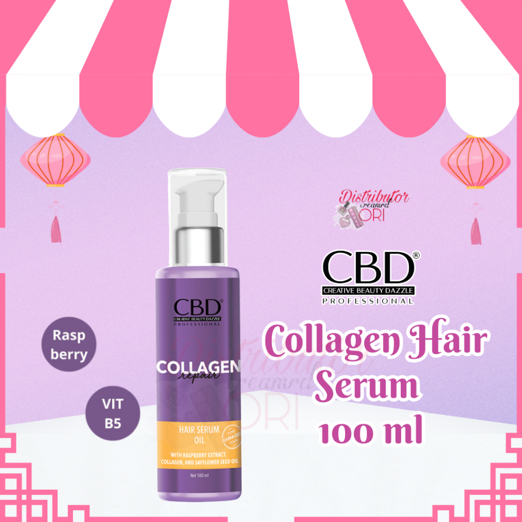 Jual CBD COLLAGEN HAIR SERUM 100ML | ORIGINAL | Shopee Indonesia