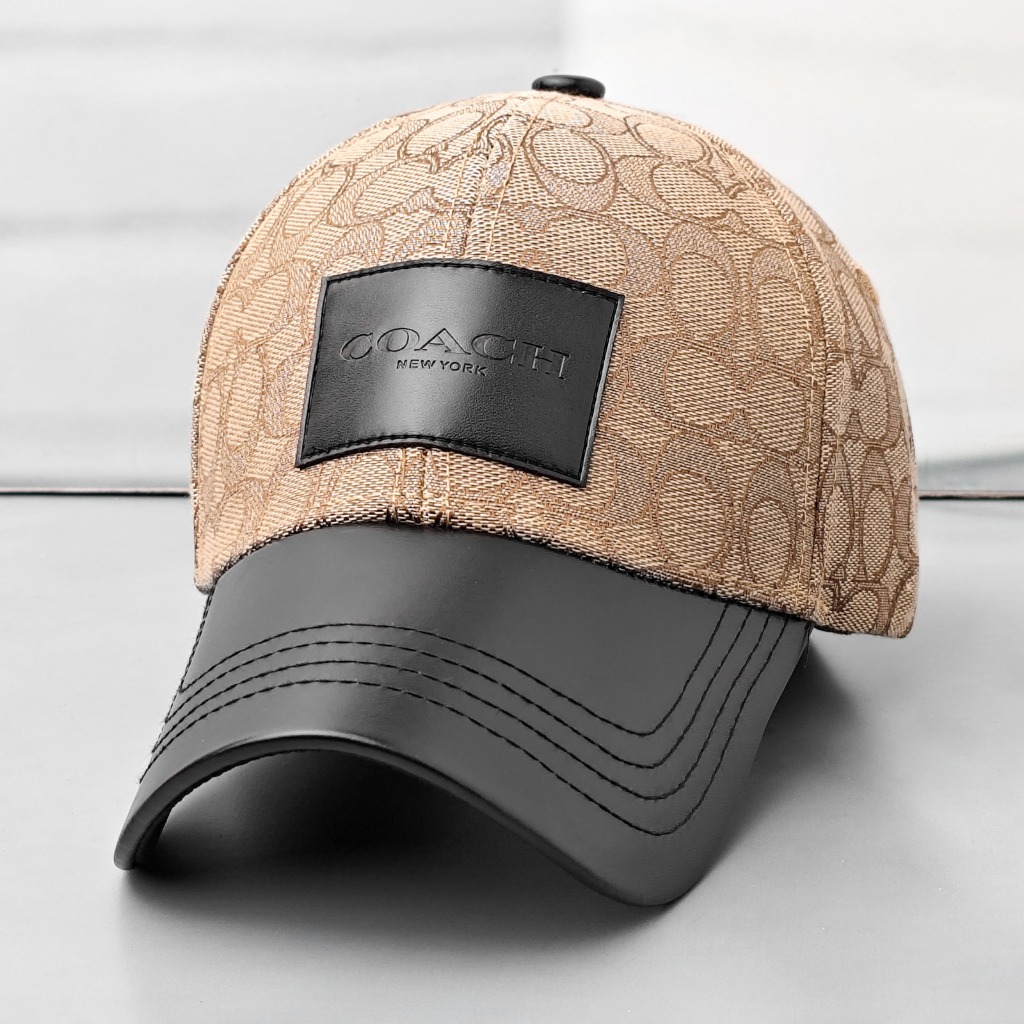 Jual topi coach canvas signature mirror import topi pria baseball