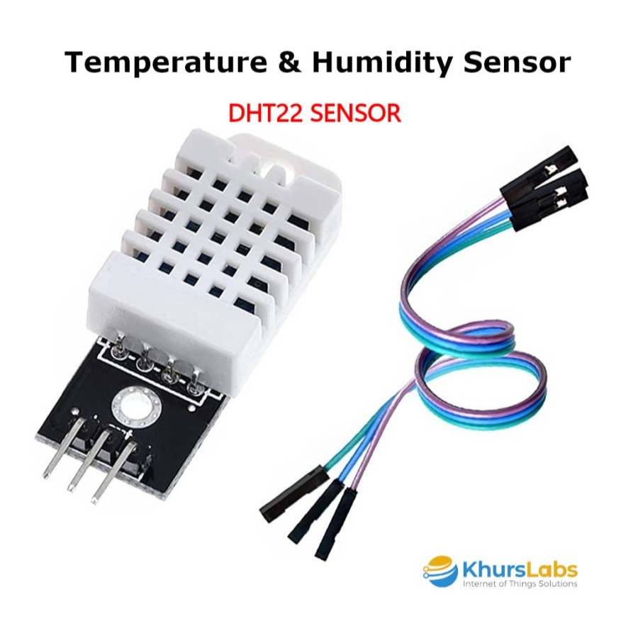 Jual DHT22 / AM2302 HUMIDITY & TEMPERATURE ( Sensor Suhu & Kelembaban ...
