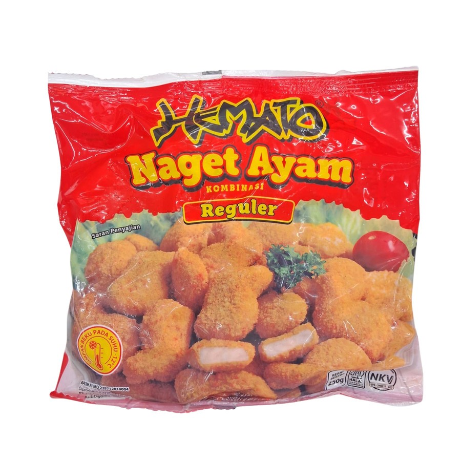 Jual Hemato Chicken Nugget 250gr / Hemato Naget Ayam 250gr | Shopee ...