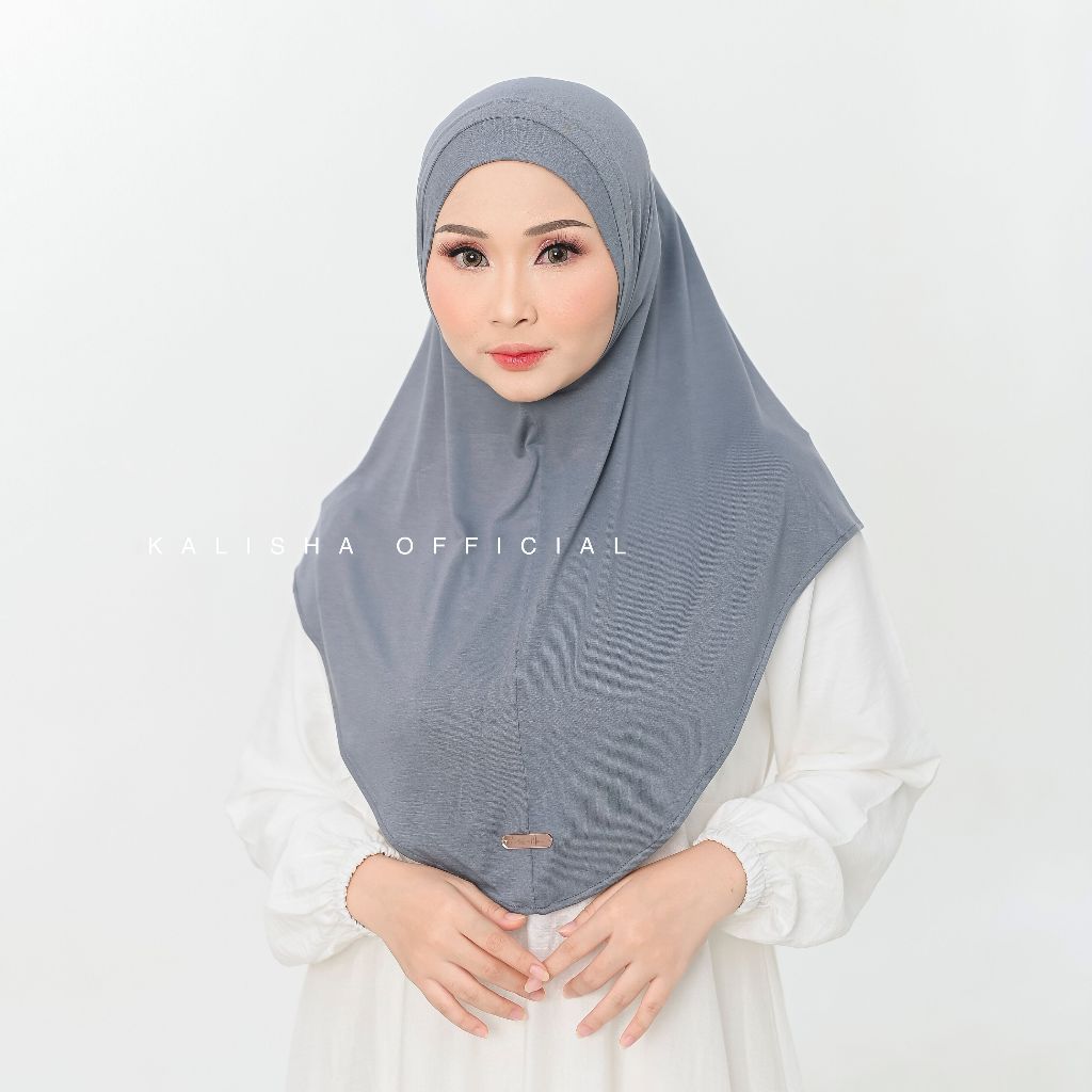 Kalisha X Mima Vanya Instan Bergo Rayon Viscose Ukuran M L