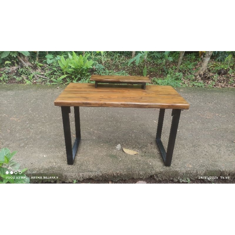 Jual PROMO TERMURAH!!! SETUP/MEJA KOMPUTER KAYU JATI FJL/LAMINASI/MEJA ...