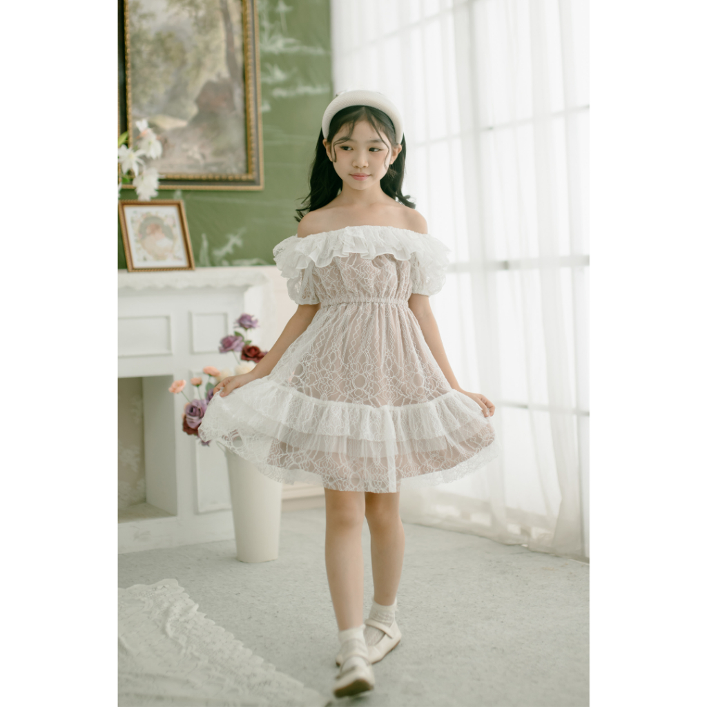 Jual Ayaco Mini Nori Lace Dress | Shopee Indonesia