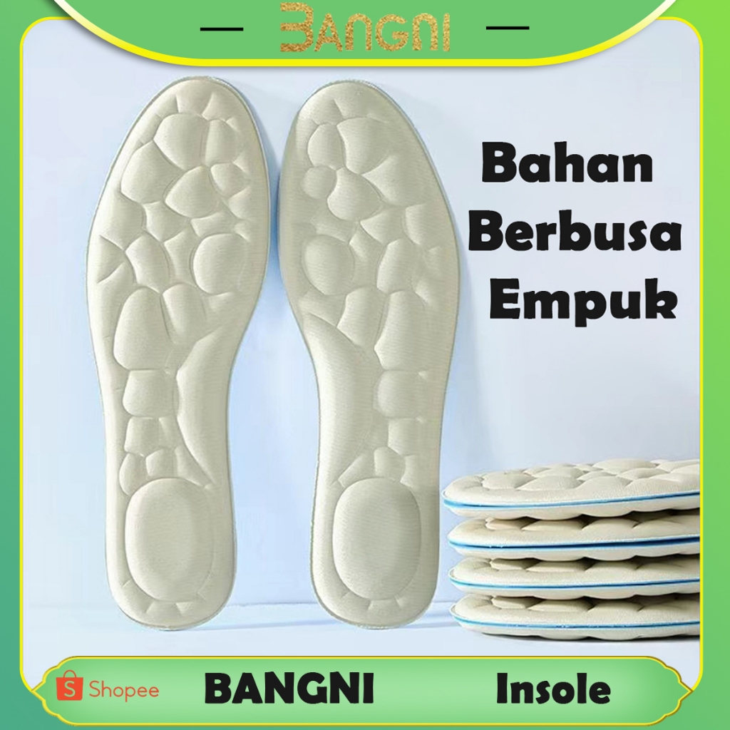 Jual BANGNI Insole Sepatu /Insole Sepatu Bahan Busa Empuk dan Tebal ...