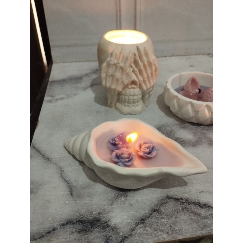 Jual lilin aromaterapi hiasan keong | Shopee Indonesia