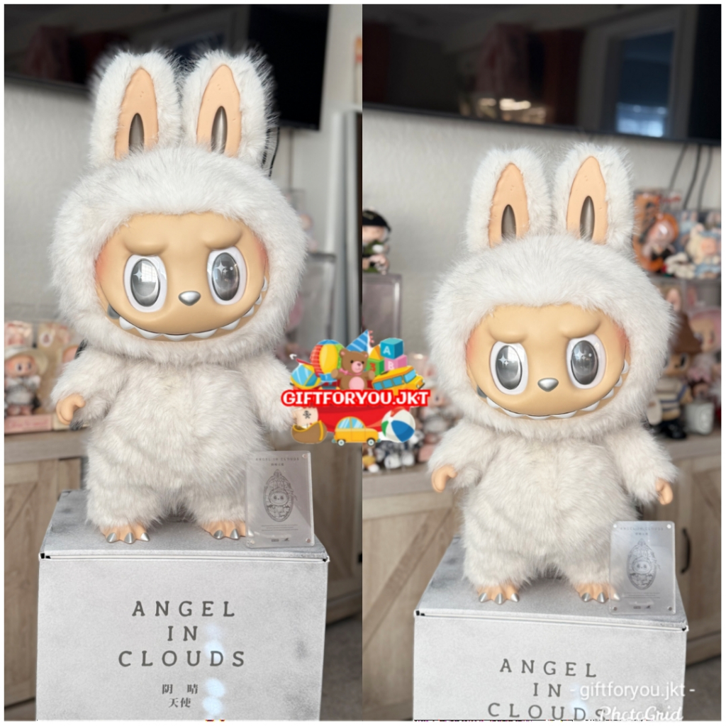 Jual THE MONSTERS ANGEL IN CLOUDS Vinyl Face Doll Boneka Labubu Popmart ...