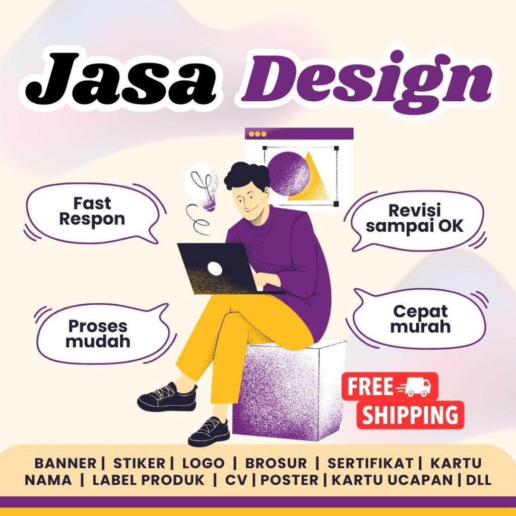 JASA DESAIN GRAFIS, DESAIN STIKER, BANNER, BROSUR, LOGO, LABEL, KEMASAN KARTU NAMA