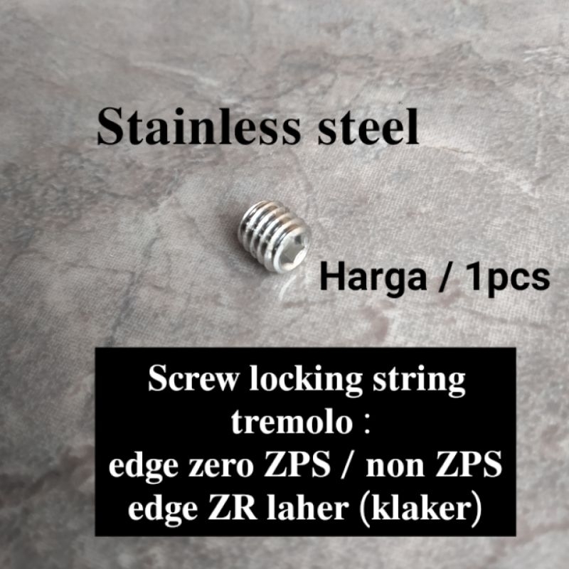 Jual screw locking string stainless for Tremolo edge zero II zps ...