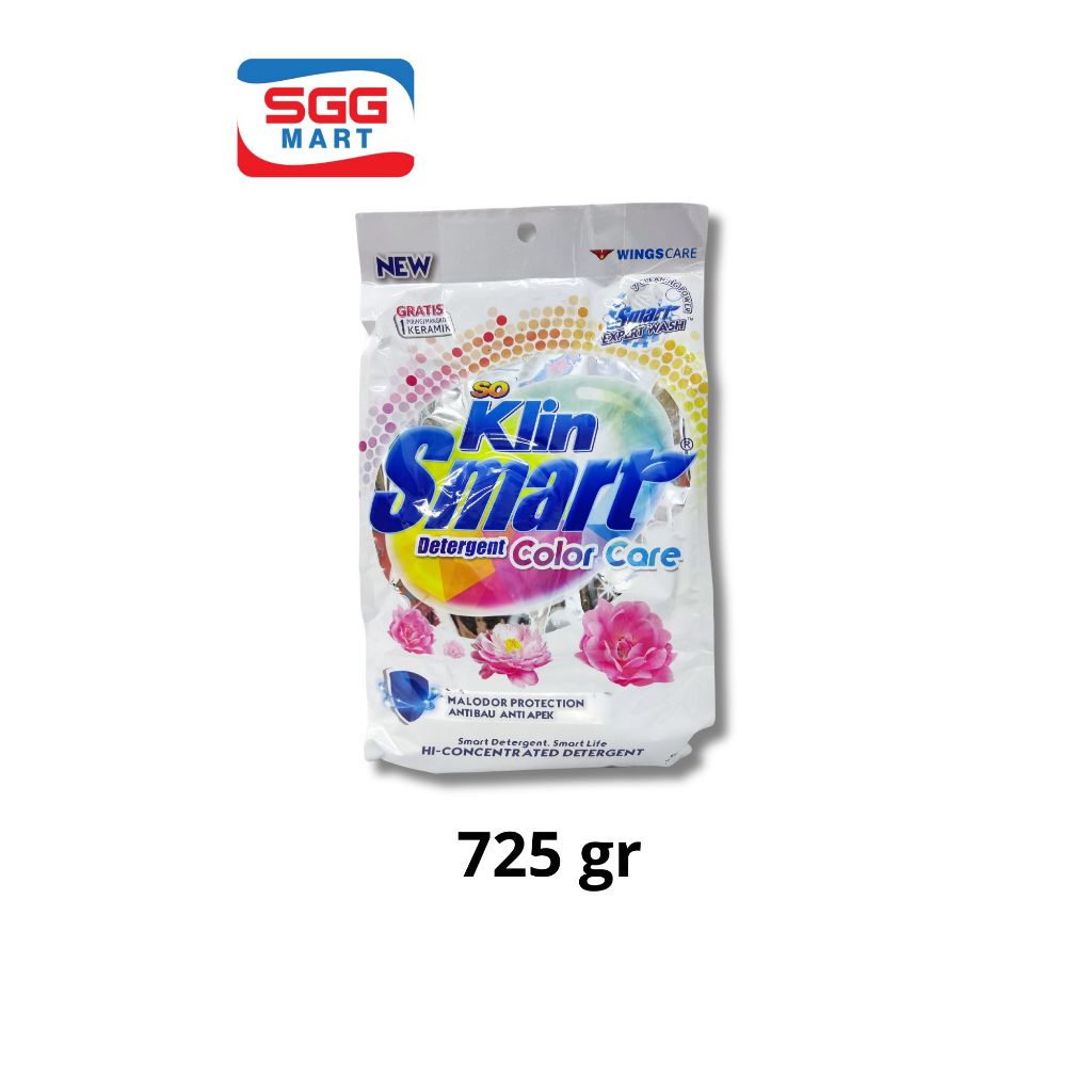 Jual So Klin Smart 725gr Free Piring /Mangkok Keramik | Shopee Indonesia