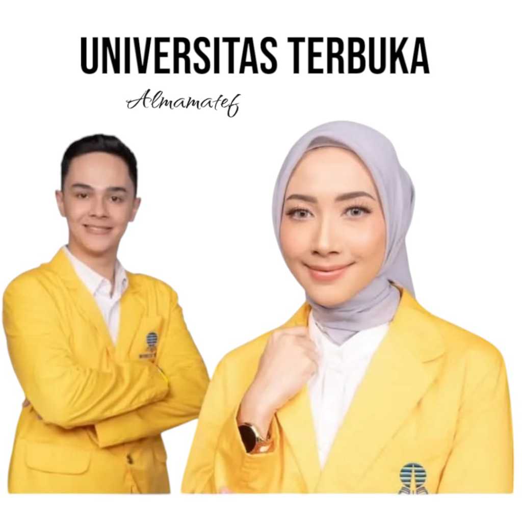 Jual Jas Katun Drill Almamater UT Universitas Terbuka | Shopee Indonesia