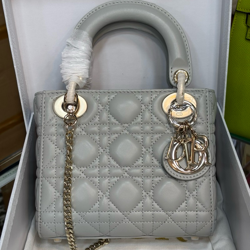 Jual Tas C Dor La dyy Mini 17 cm Lotus Pearl Lambskin Original