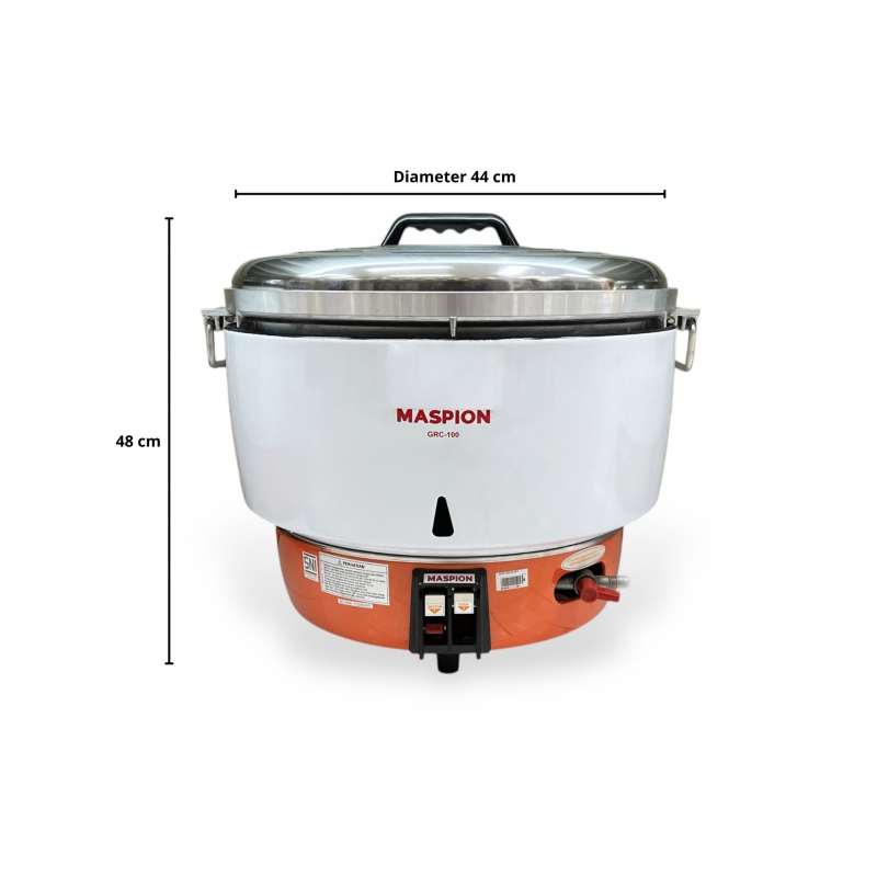 Jual GAS RICE COOKER GRC-100 MP / MAGI COM / PENANAK NASI MASPION ...