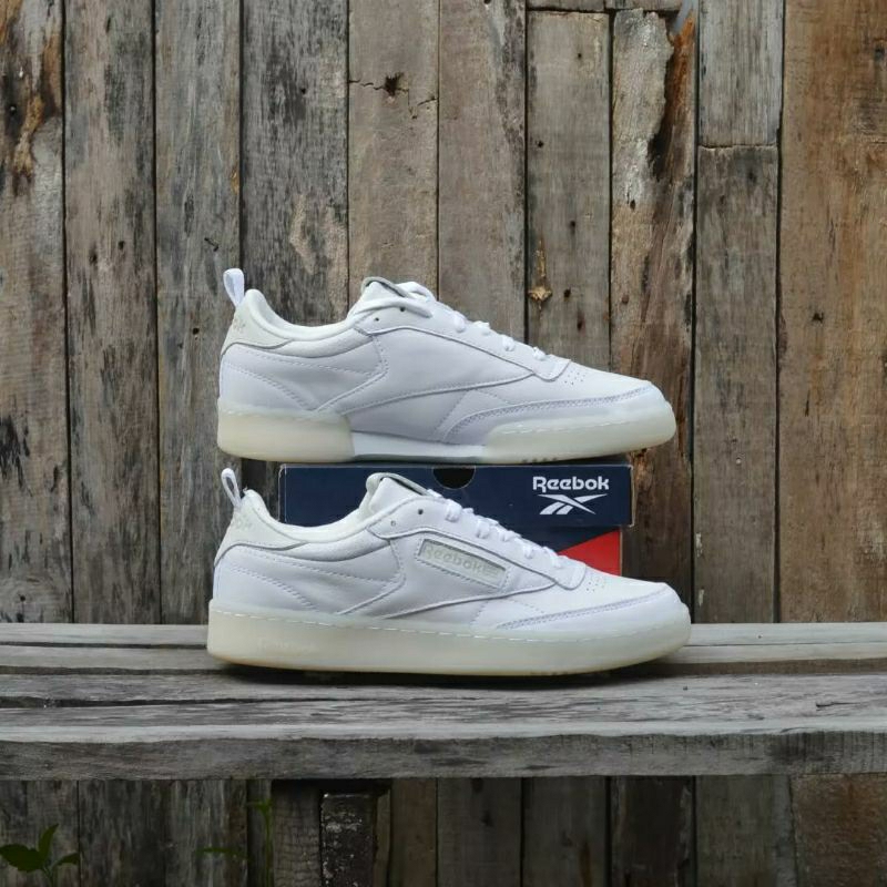 Jual SEPATU SNEAKER REEBOK CLUB C85 PL ORIGINAL RESMI MAP MEN CASUAL ...