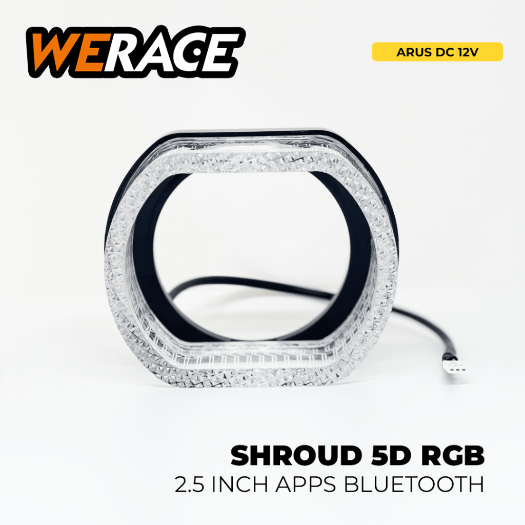 Jual WERACE Shroud 5D RGB Crystal BMW 2,5 Inch Akrilik Premium ...