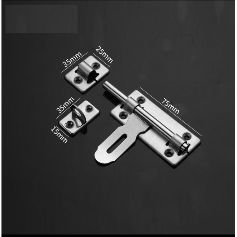 Jual 01233 Grendel Pintu 4