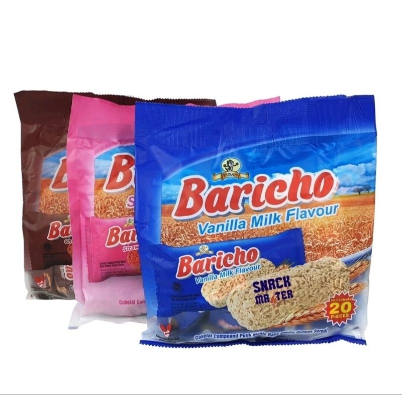 Jual Bundle (3-pack) Baricho Sereal Gandum Coklat, Vanila, Strbery ...
