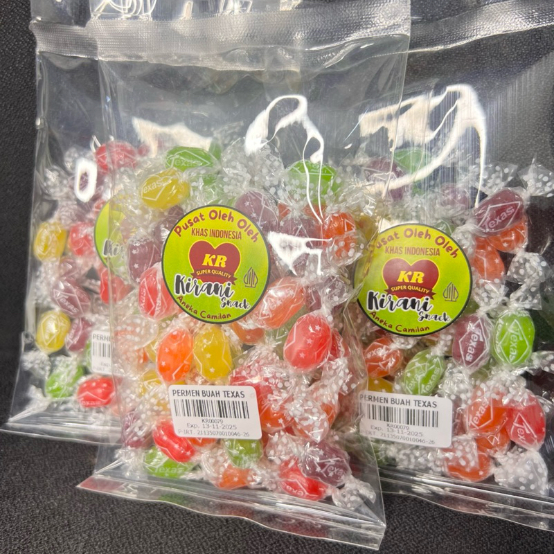 Jual Permen Buah Texas Rasa Buah Buahan Segar | Shopee Indonesia
