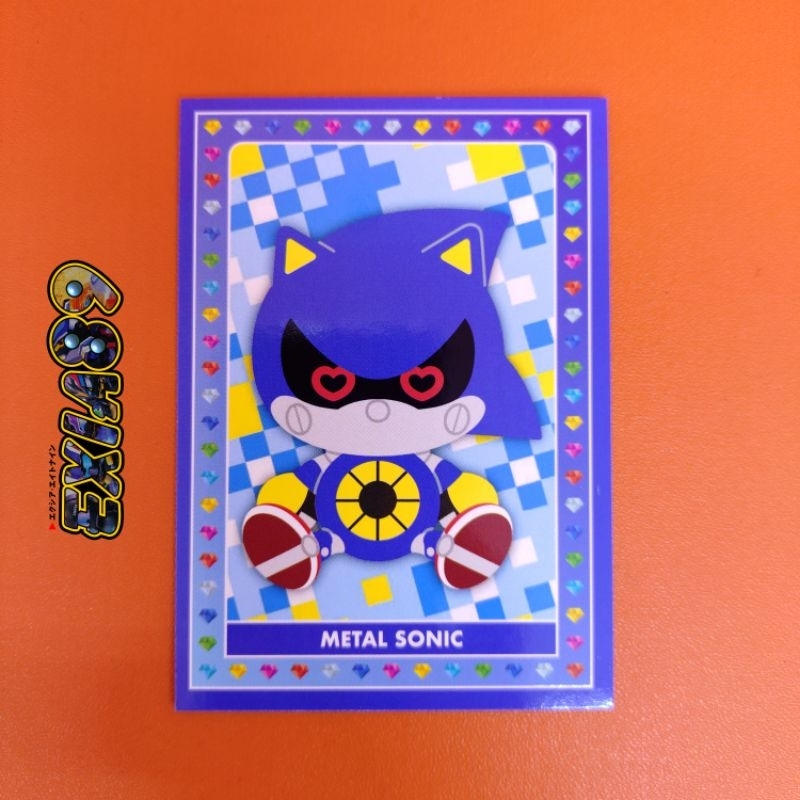 Jual Sonic The Hedgehog Official Trading Card Collection 123 - Metal ...
