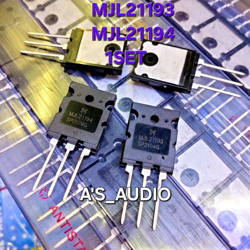Jual Transistor MJL 21193 MJL 21194 ON 1SET | Shopee Indonesia