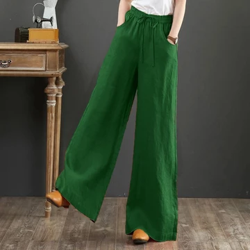 Celana Kulot Jumbo Wanita Linen NAOMI