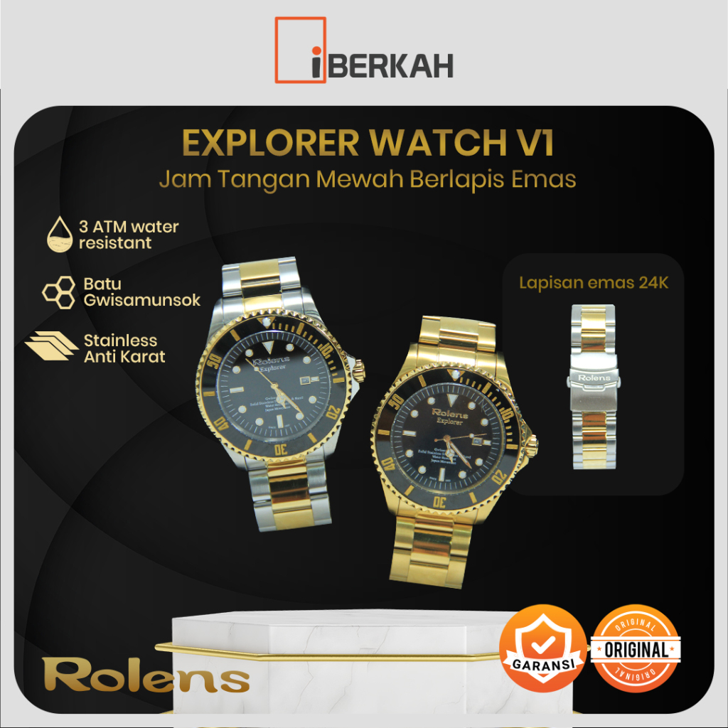 Jual Rolens Explore Watch V1 | Shopee Indonesia