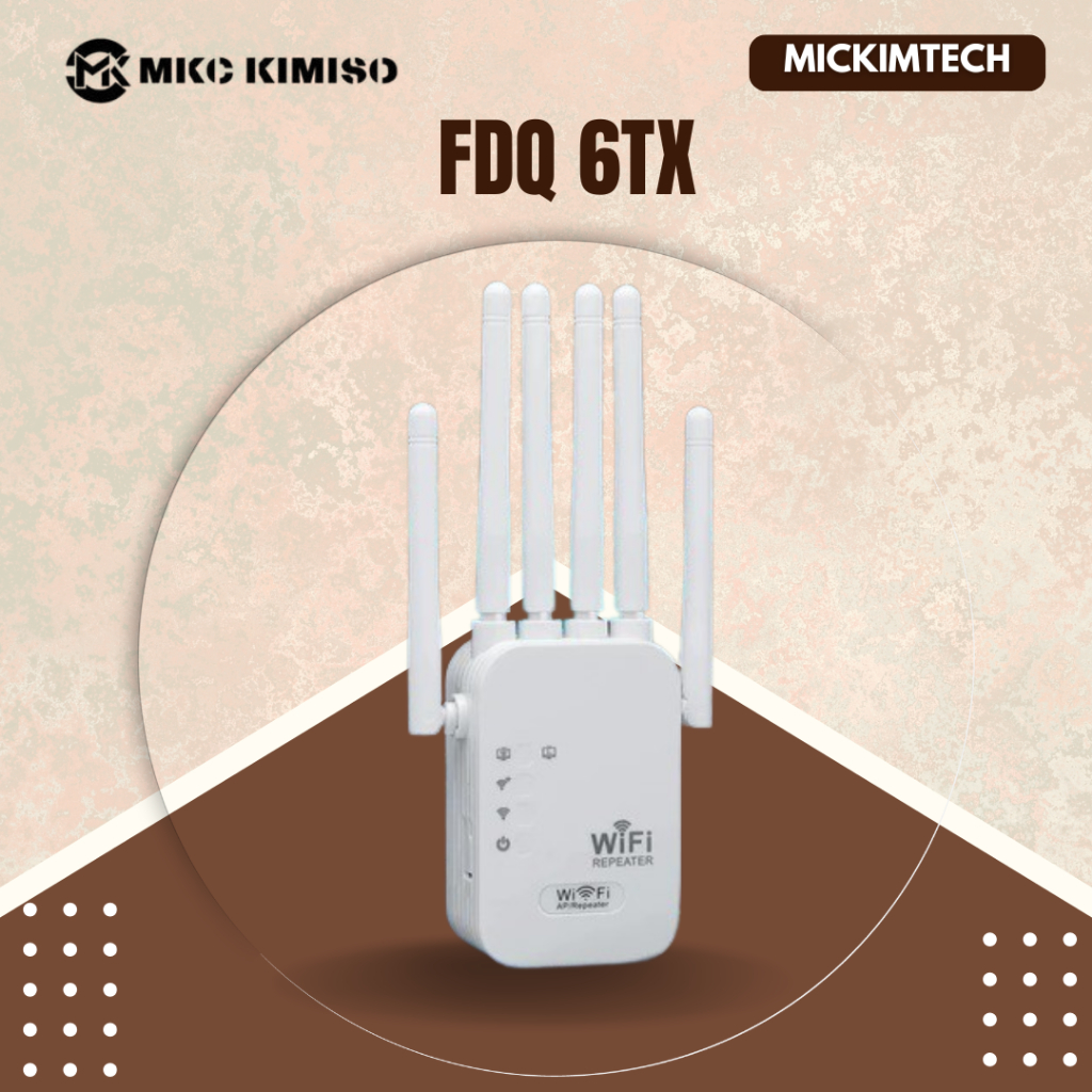 Jual REFEATER WIRELESS WIFI RANGE ROUTER 6TX EXTENDER | Shopee Indonesia