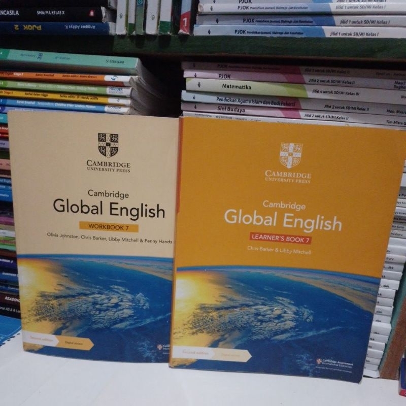 Jual BUKU CAMBRIDGE GLOBAL ENGLISH LEARNER'S BOOK WORKBOOK 7 SECOND ...