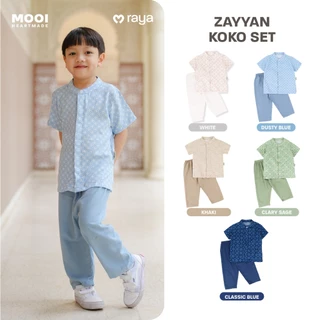 Mooi Zayyan Koko Set Setelan Koko Anak Raya Collection