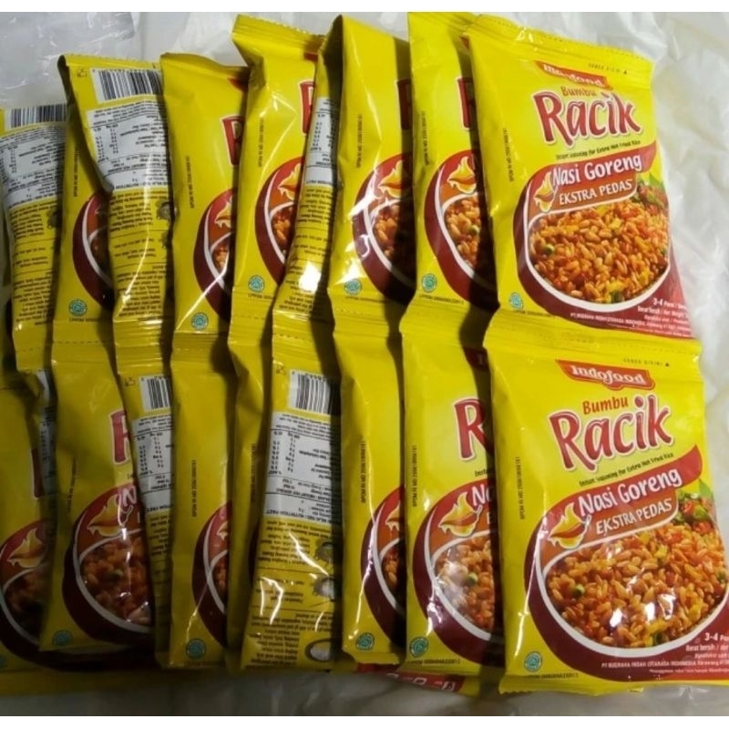 Jual Racik Nasi Goreng Extra Pedas Putus Renceng(20gr X 3 pcs) | Shopee ...