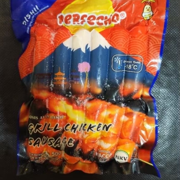 Jual Perfectio Sosis Ayam Bakar mini 500gr | Shopee Indonesia