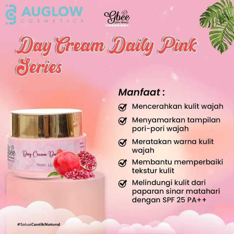 Jual Gbee Glow Beauty Day Cream Pink Series 12,5gr / Cream Siang ...