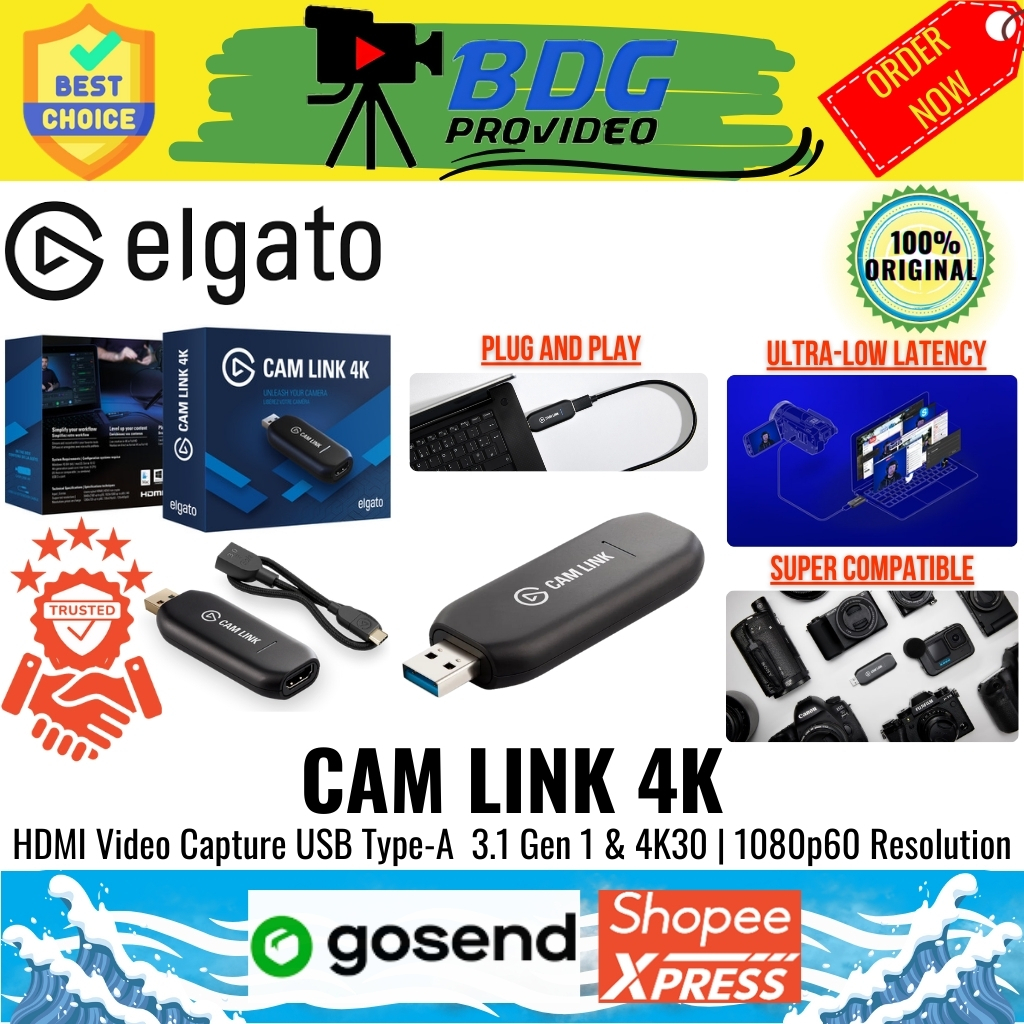 Jual elgato CAM LINK 4K / HDMI Capture Record elgato cam link 4K ...