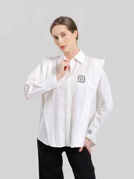  Bloom Embroidery Top